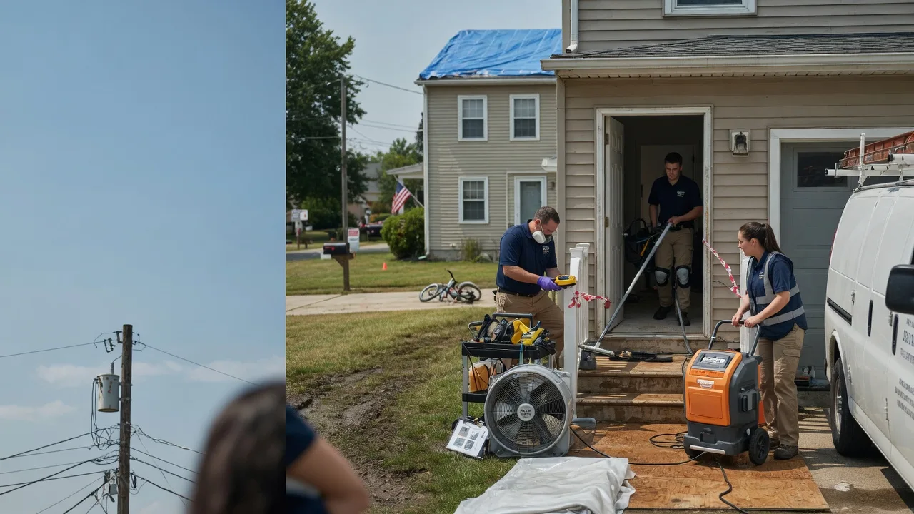 Water Damage Repair in Aurora, IN near me